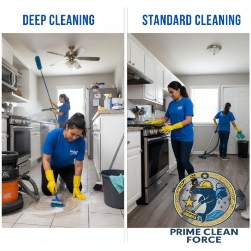 Professional cleaner actively wiping a surface during a turnover in College Park, GA