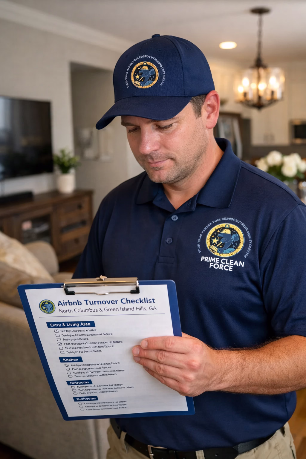 Green Island Hills Airbnb Turnover Checklist