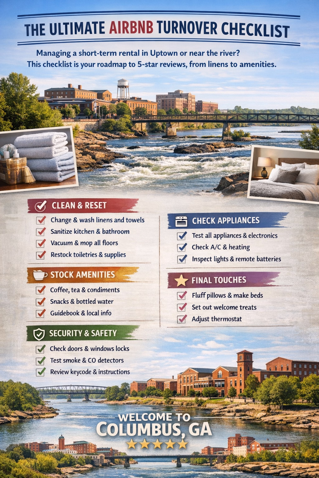 Airbnb Turnover Checklist