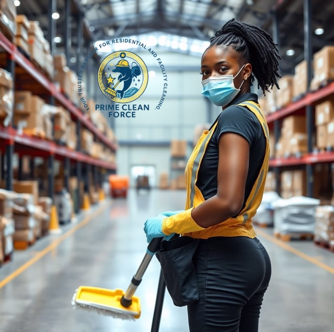 OSHA-compliant industrial cleaning at Union City logistics hub